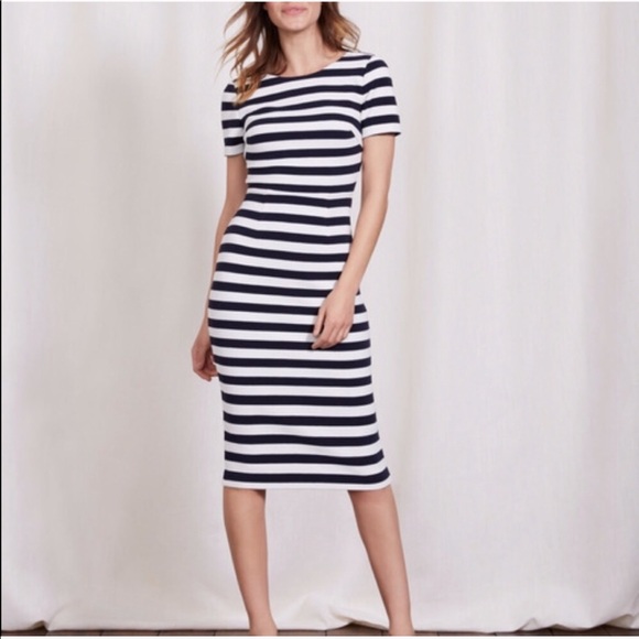 Boden Dresses & Skirts - Boden Elsa Ottoman dress striped black shirt